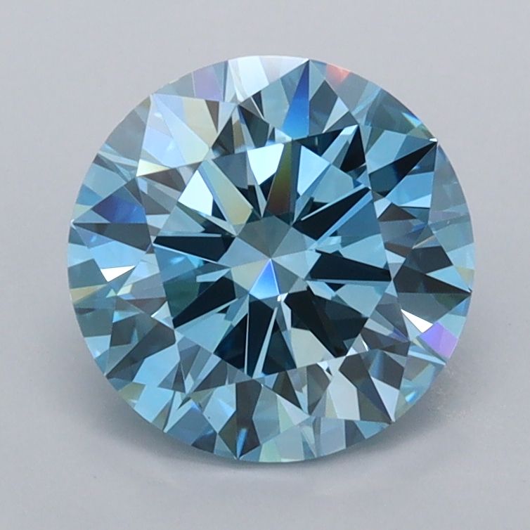 1.76 ct. round Lab Grown Diamond front image