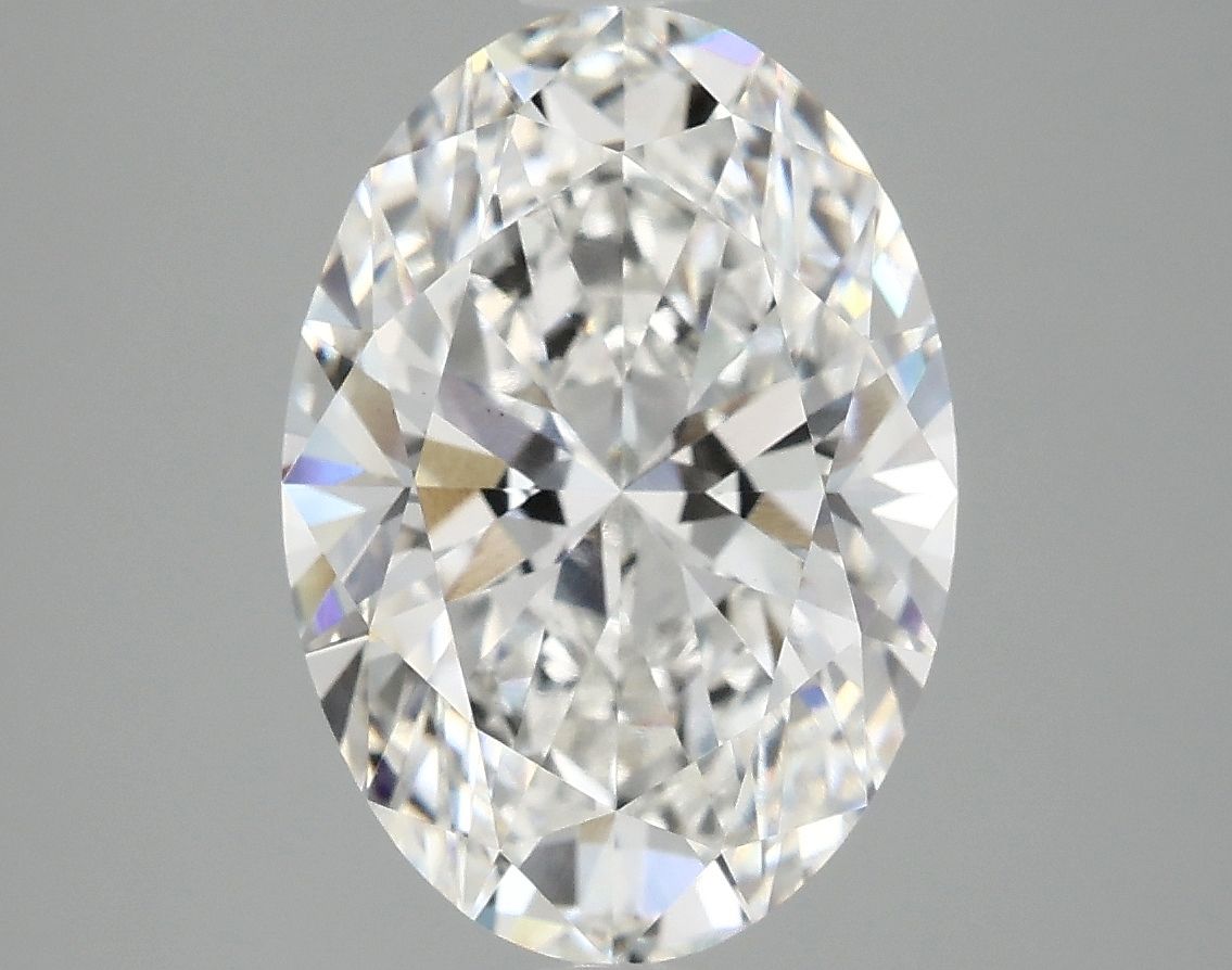 4.10 ct. oval Lab Grown Diamond front image