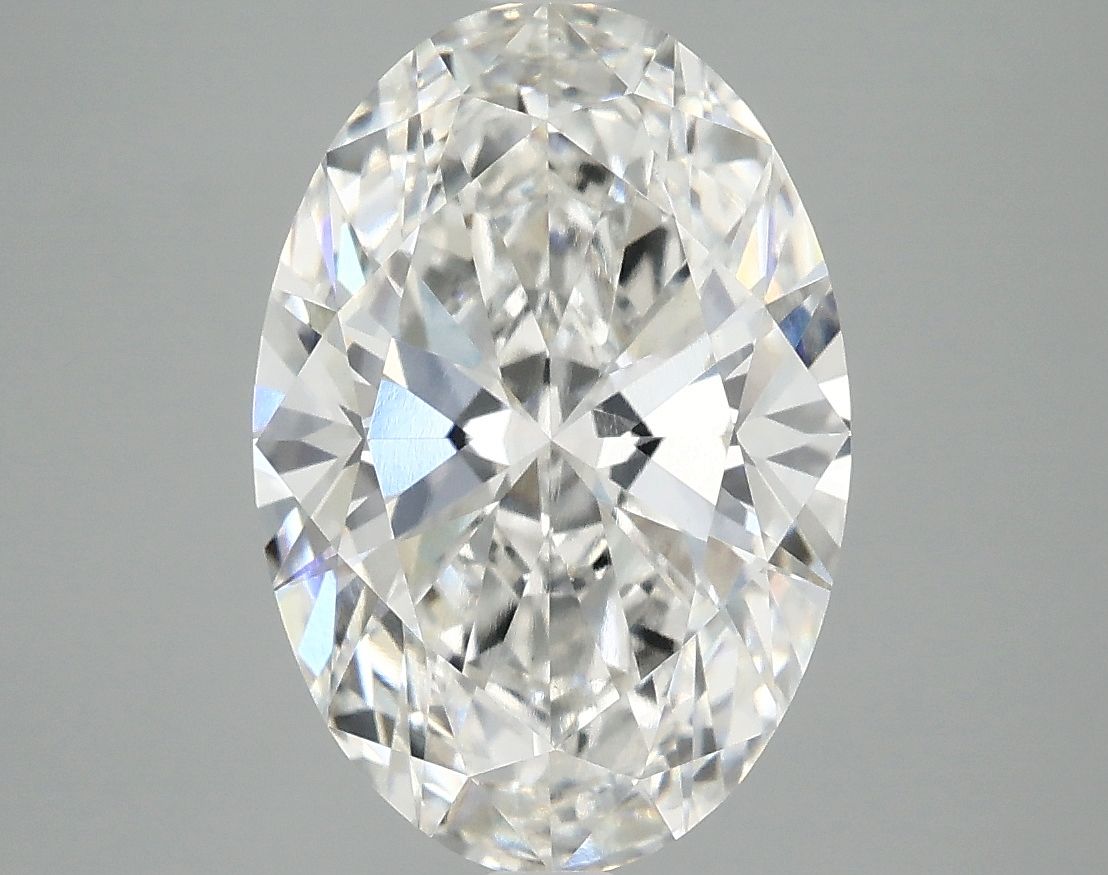 3.90 ct. oval Lab Grown Diamond front image