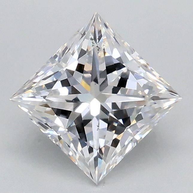 0.96 ct. princess Lab Grown Diamond front image