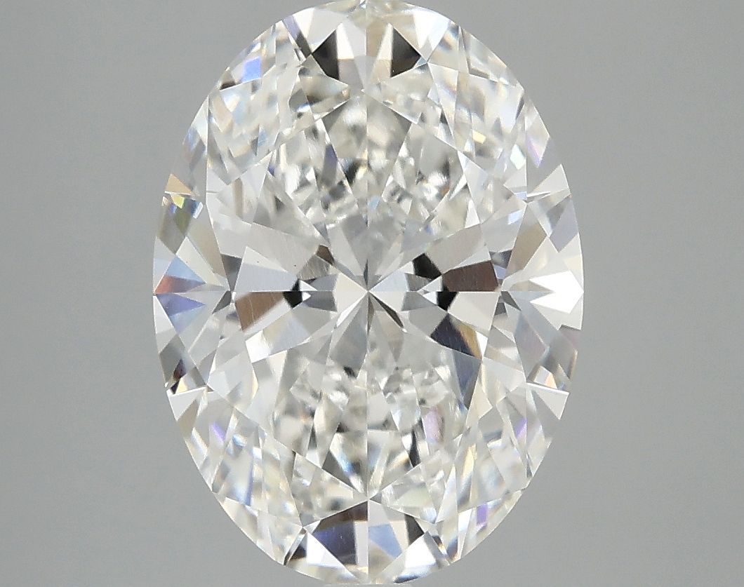 4.02 ct. oval Lab Grown Diamond front image