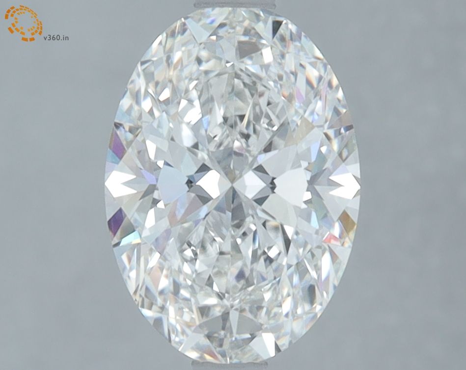 2.01 ct. oval Lab Grown Diamond front image