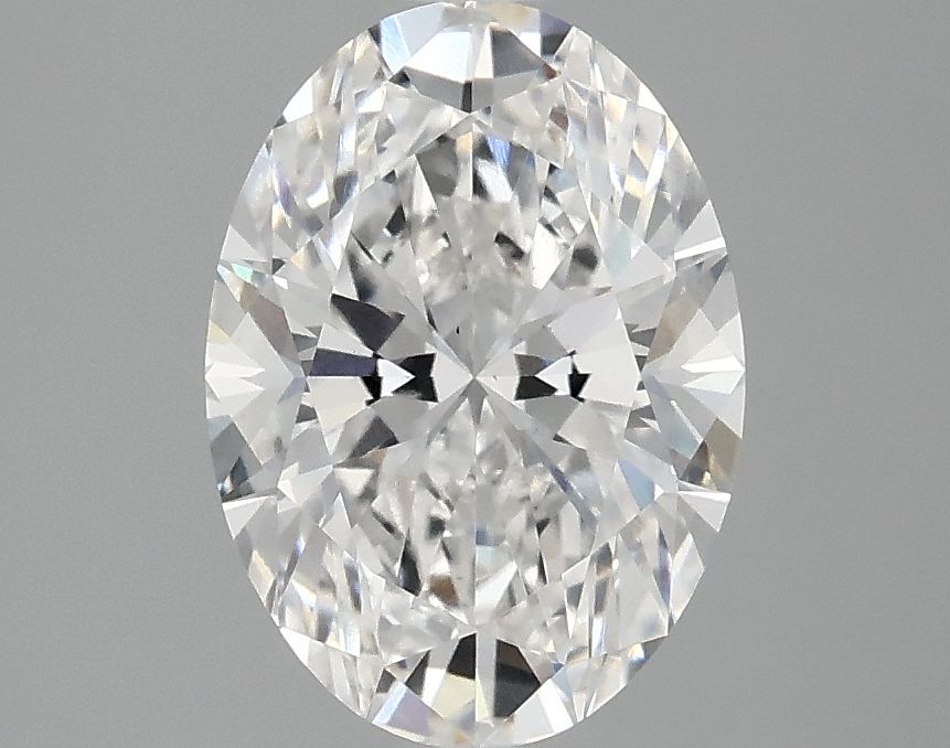 2.08 ct. oval Lab Grown Diamond front image