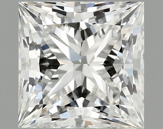 1.07 ct. princess Lab Grown Diamond front image
