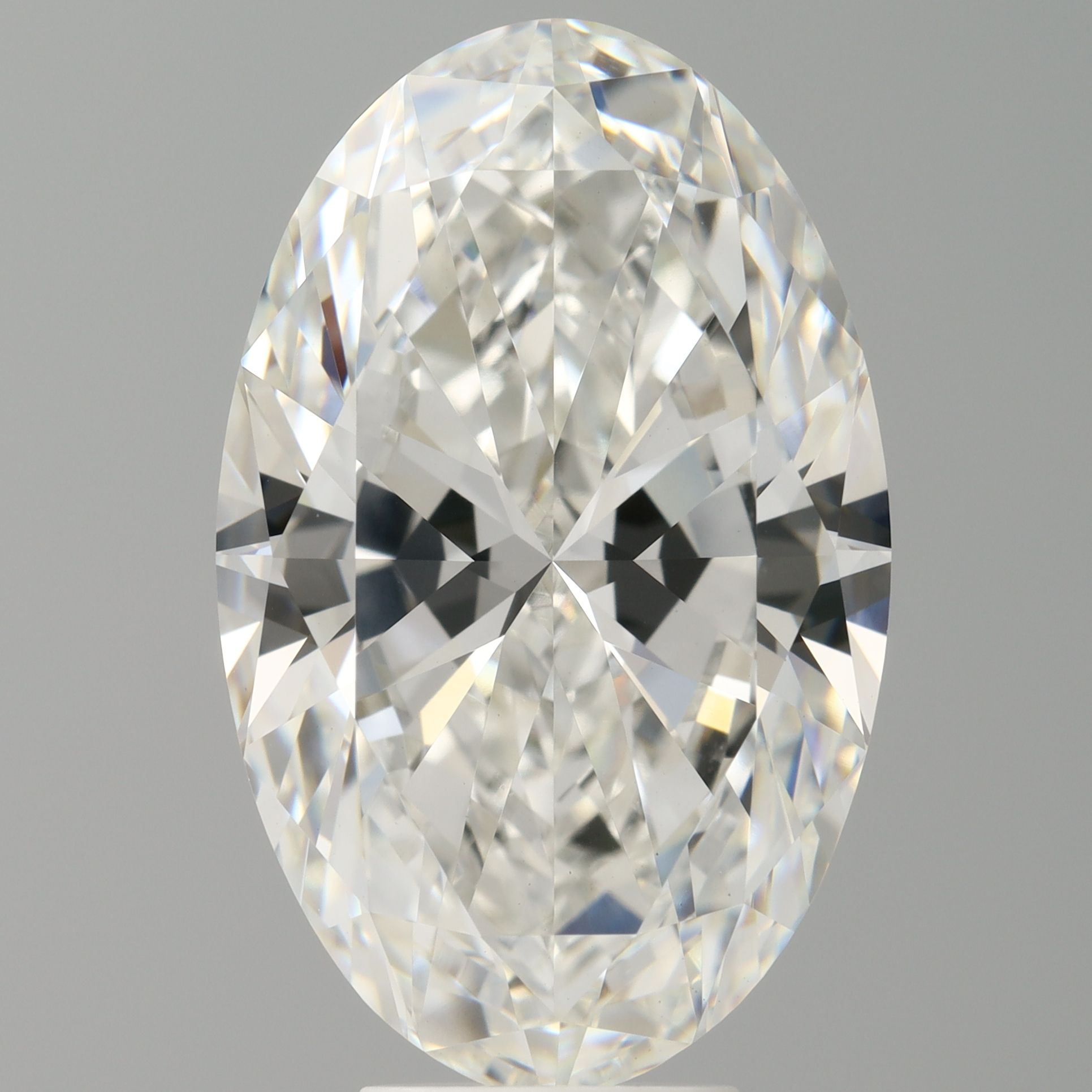 7.54 ct. oval Lab Grown Diamond front image