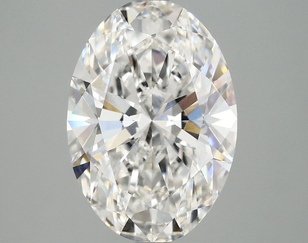 4.05 ct. oval Lab Grown Diamond front image