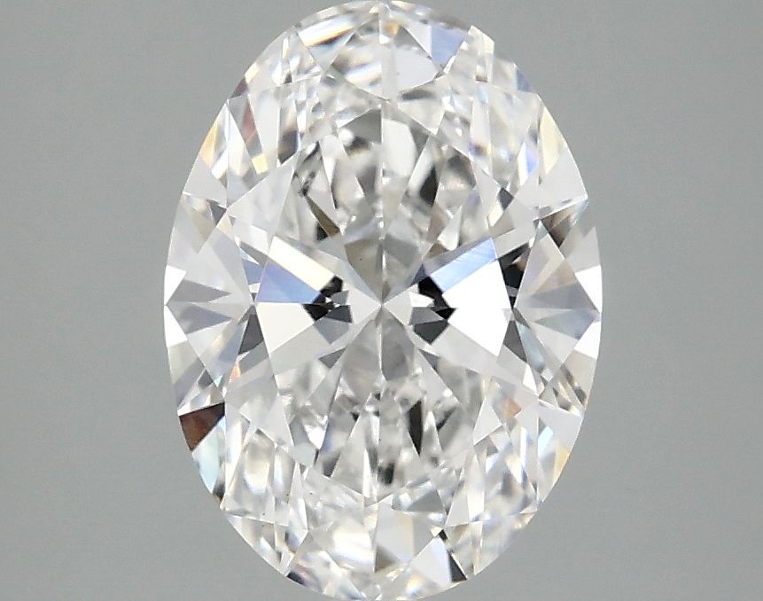 2.10 ct. oval Lab Grown Diamond front image