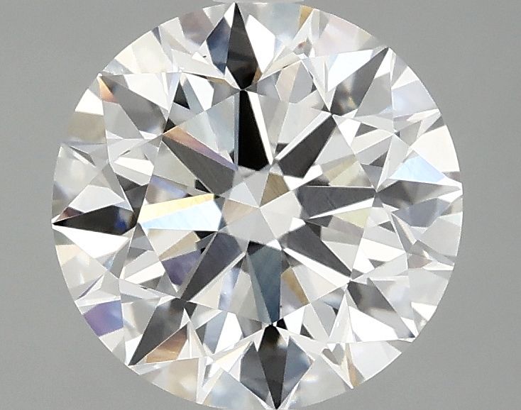 2.56 ct. round Lab Grown Diamond front image