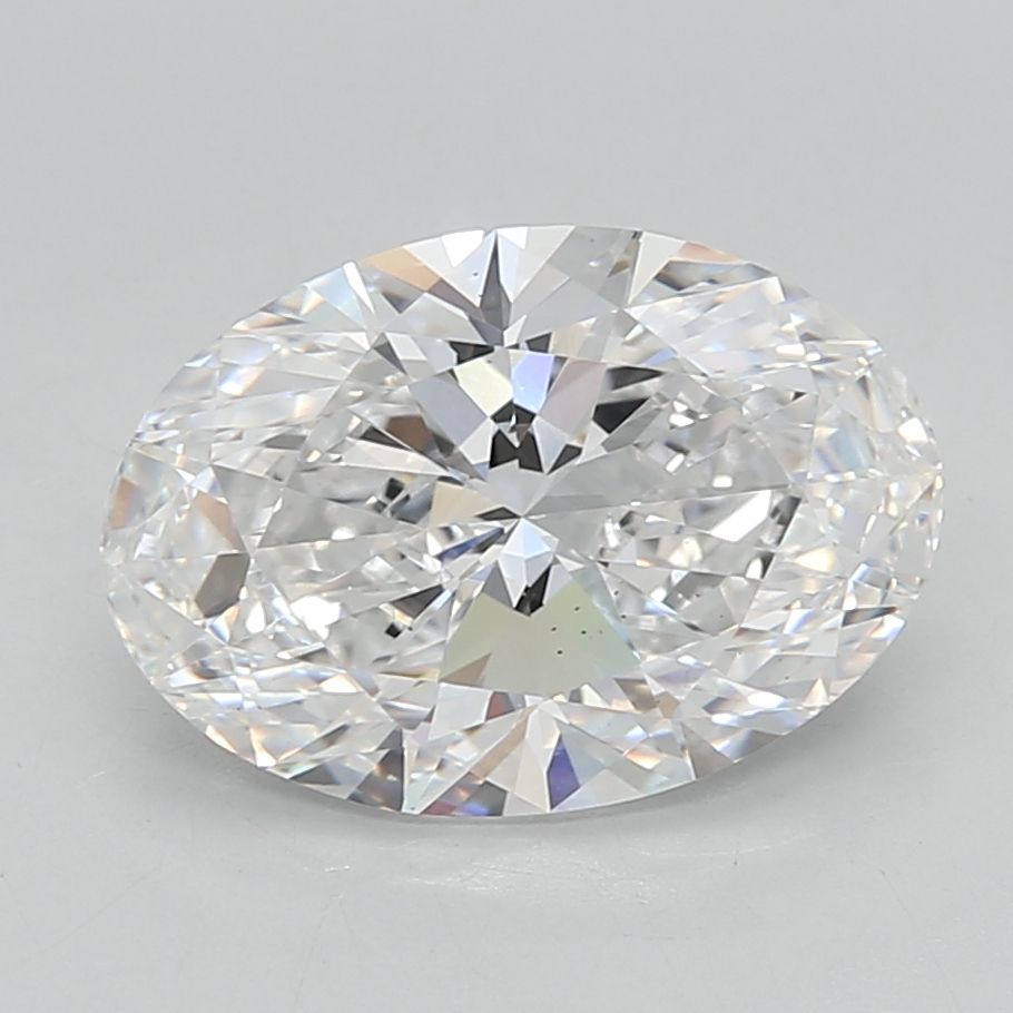 3.02 ct. oval Lab Grown Diamond front image