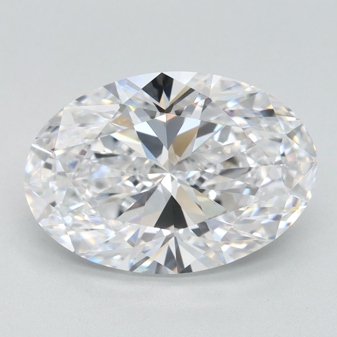 3.10 ct. oval Lab Grown Diamond front image