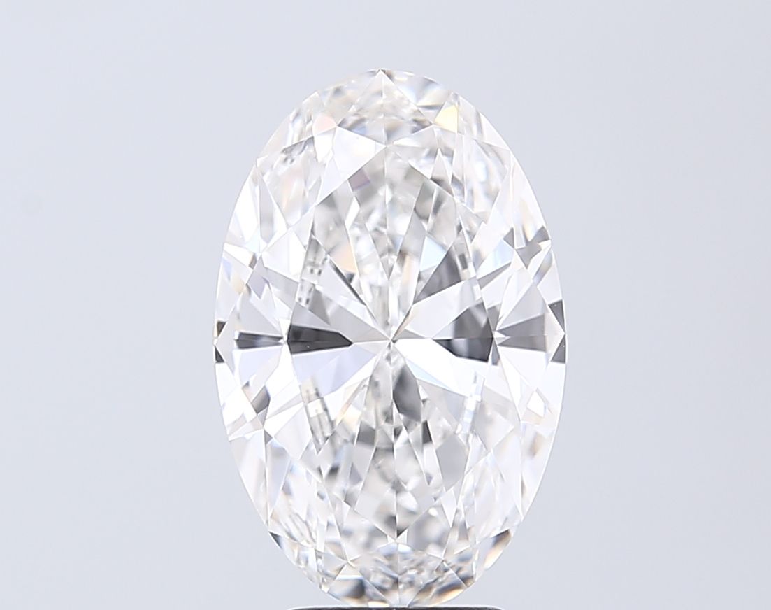 4.03 ct. oval Lab Grown Diamond front image