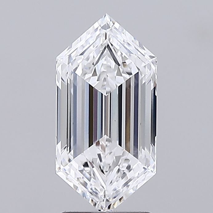 2.35 ct lab-grown Hexagonal Diamond