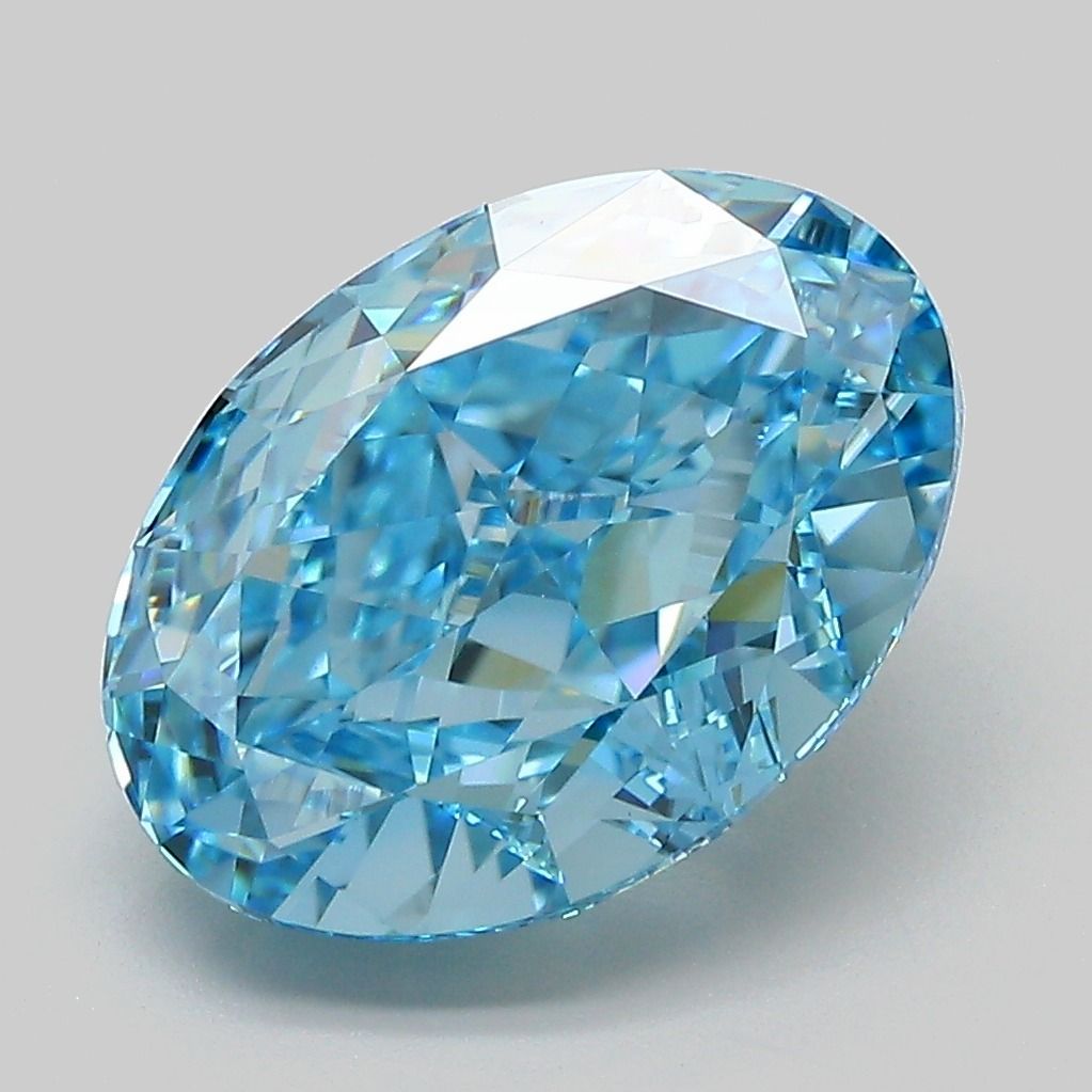 5.12 ct. oval Lab Grown Diamond front image