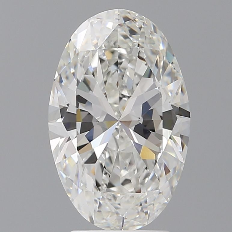 3.50 ct. oval Lab Grown Diamond front image