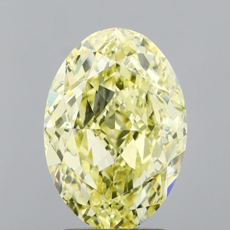 3.05 ct. oval Lab Grown Diamond front image