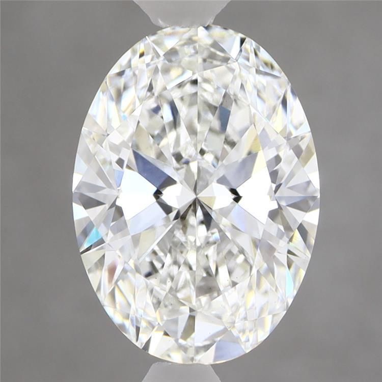 2.82 ct. oval Lab Grown Diamond front image