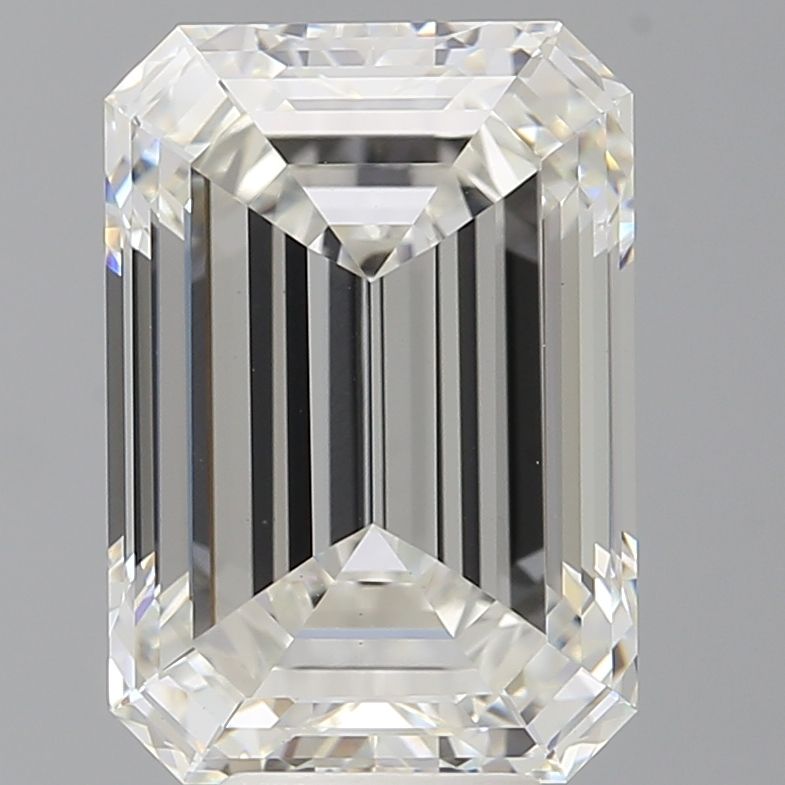 7.60 ct. emerald Lab Grown Diamond front image