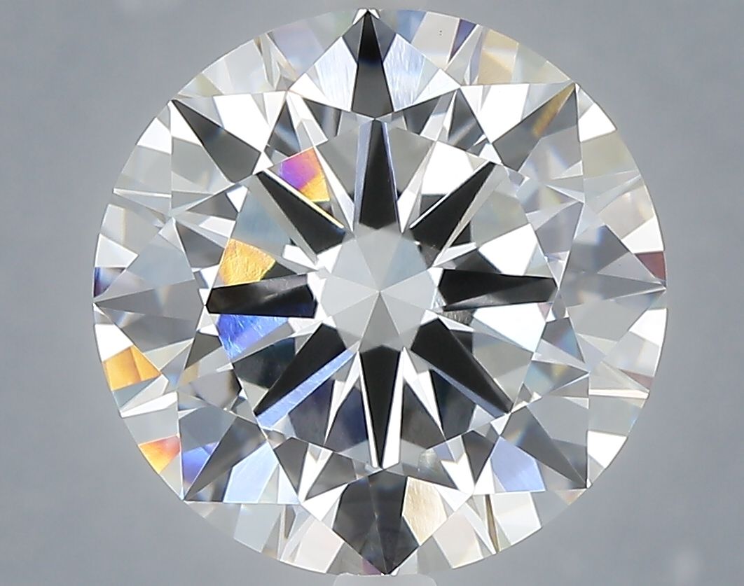 6.01 ct. round Lab Grown Diamond front image