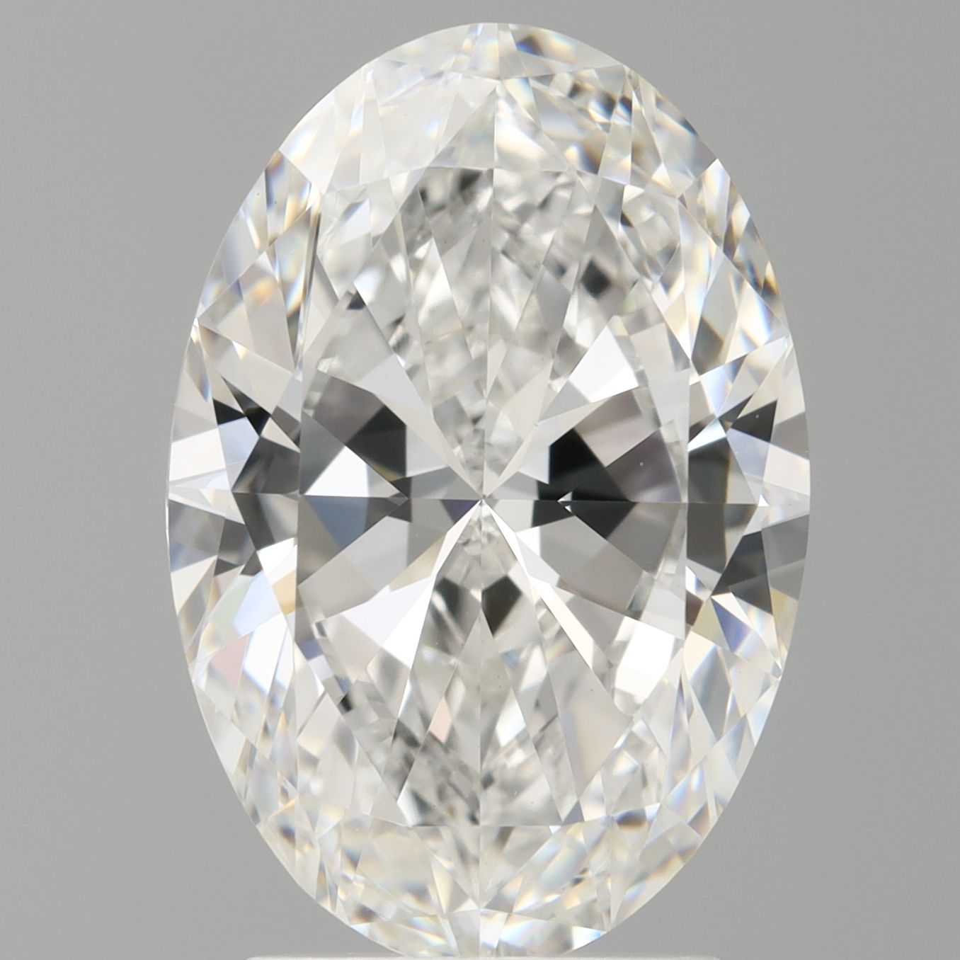 3.02 ct. oval Lab Grown Diamond front image