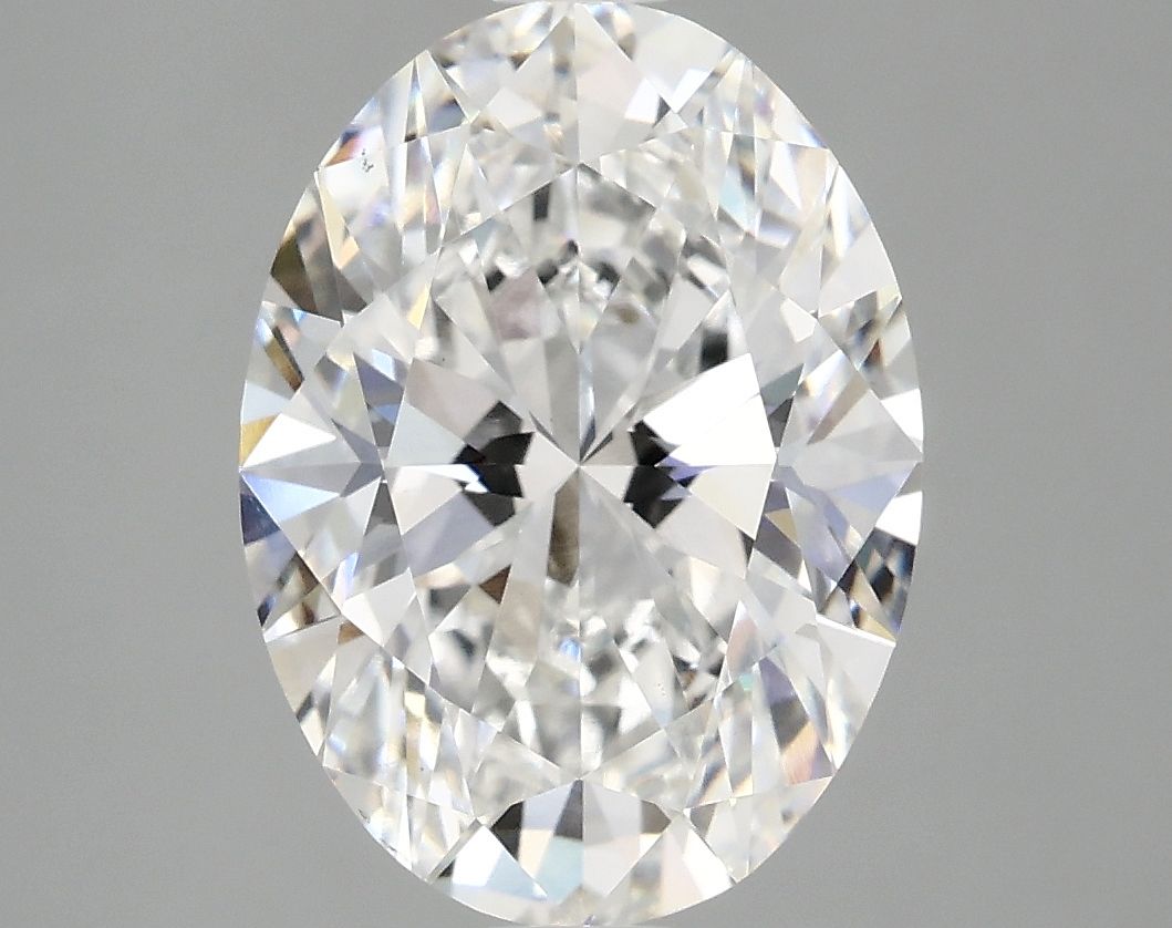 3.94 ct. oval Lab Grown Diamond front image