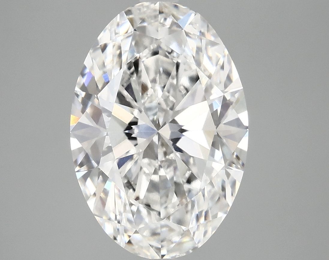 3.87 ct. oval Lab Grown Diamond front image