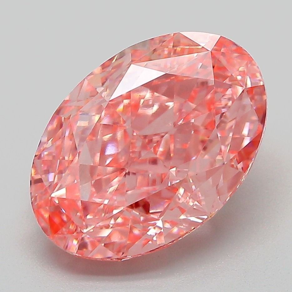 4.64 ct. oval Lab Grown Diamond front image