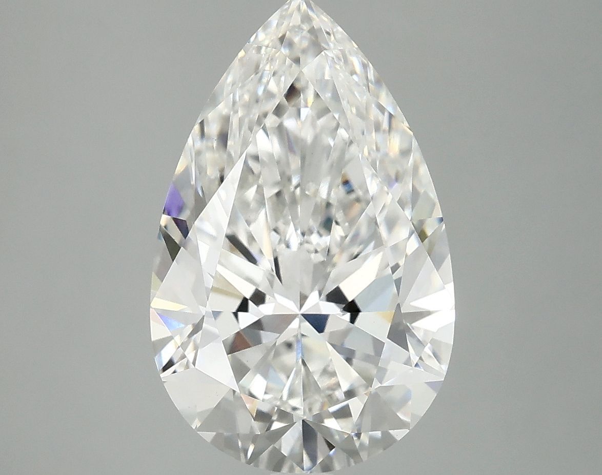 4.08 ct. pear Lab Grown Diamond front image