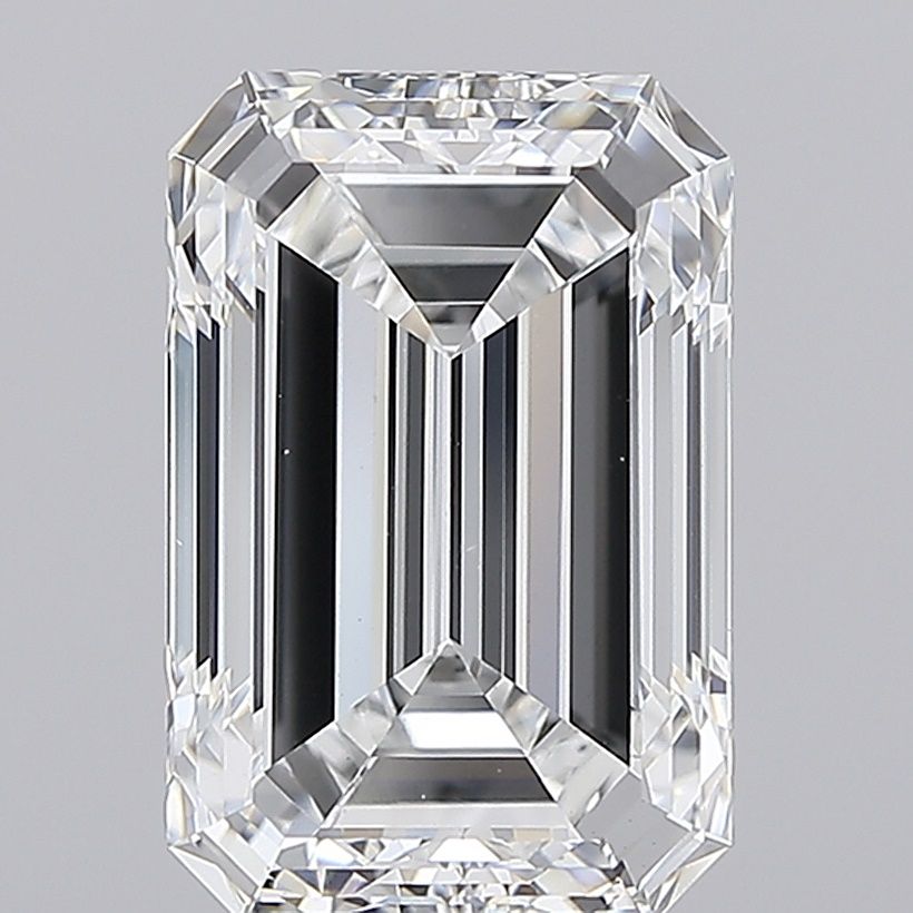 5.01 ct. emerald Lab Grown Diamond front image