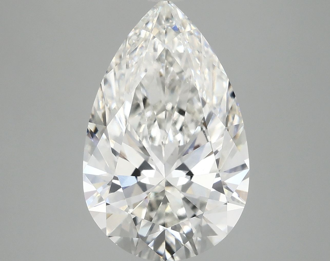 5.10 ct. pear Lab Grown Diamond front image