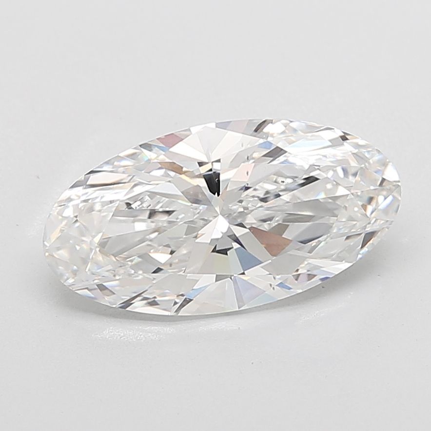5.01 ct. oval Lab Grown Diamond front image