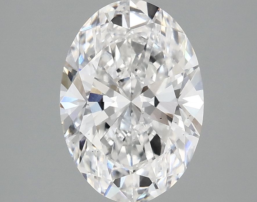 2.10 ct. oval Lab Grown Diamond front image