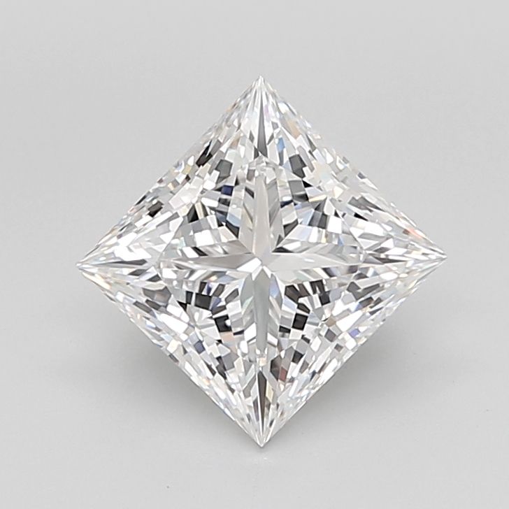 3.81 ct. princess Lab Grown Diamond front image
