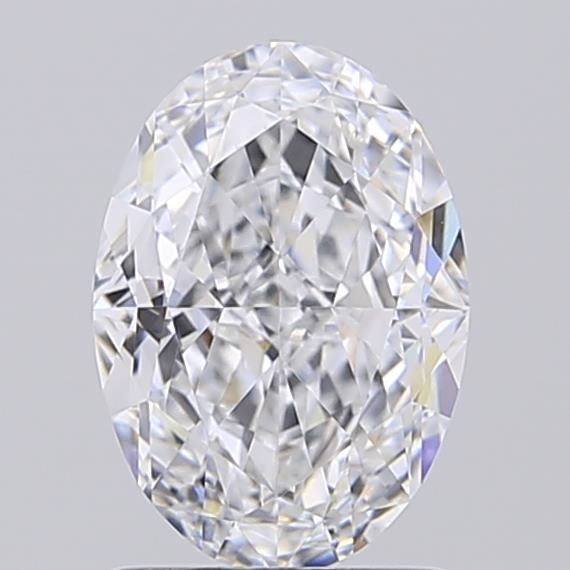 1.56 ct. oval Lab Grown Diamond front image