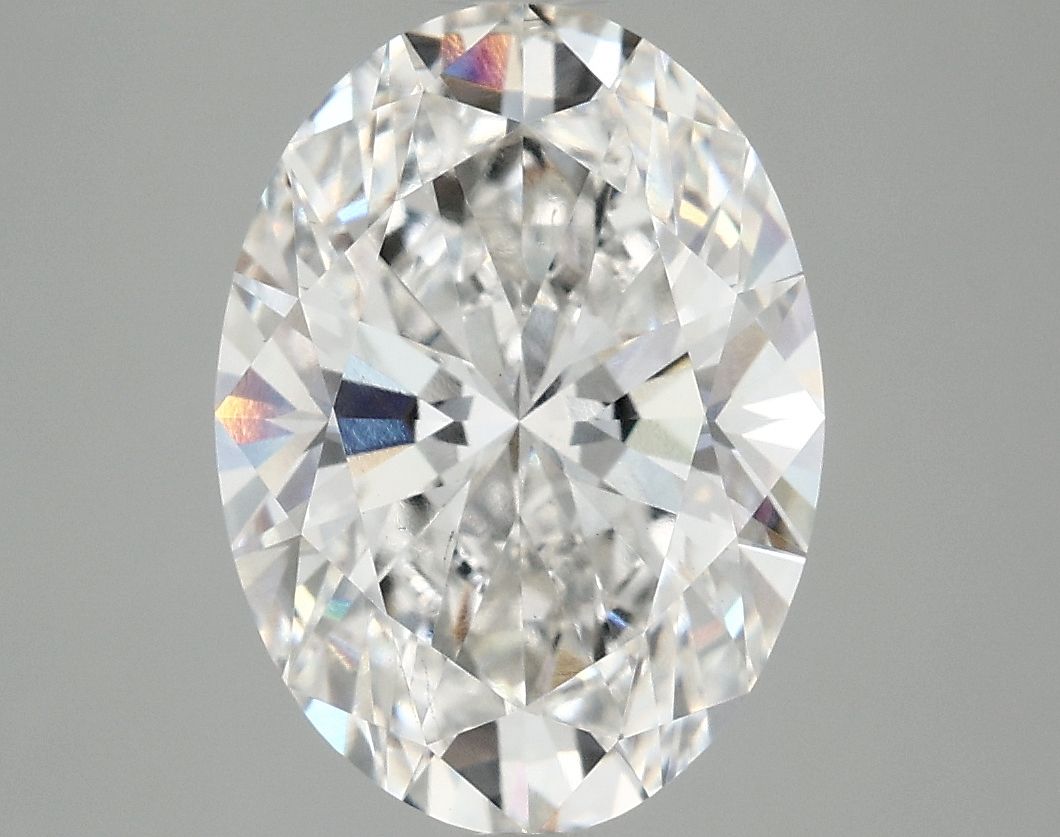4.09 ct. oval Lab Grown Diamond front image