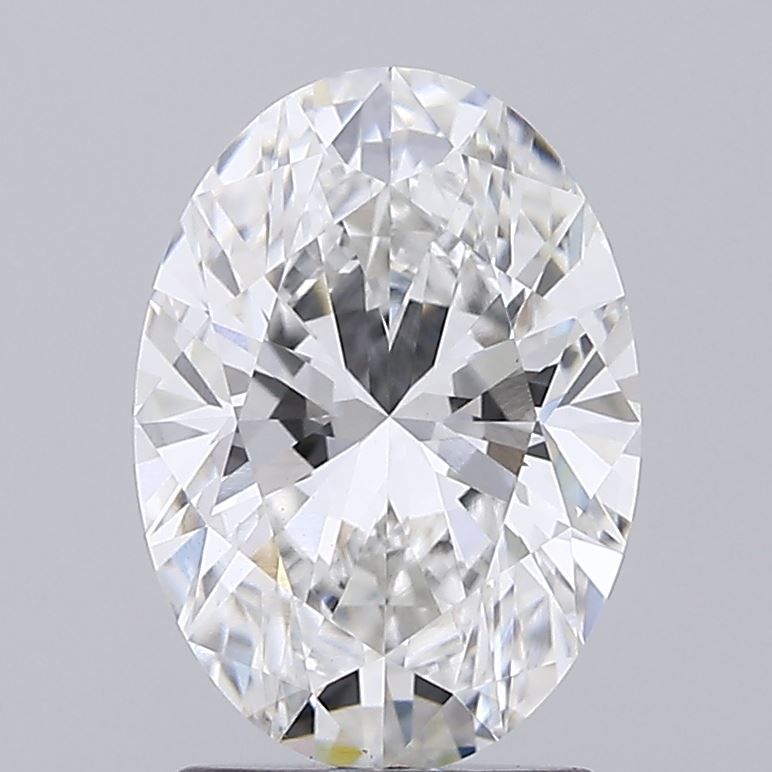 2.01 ct. oval Lab Grown Diamond front image