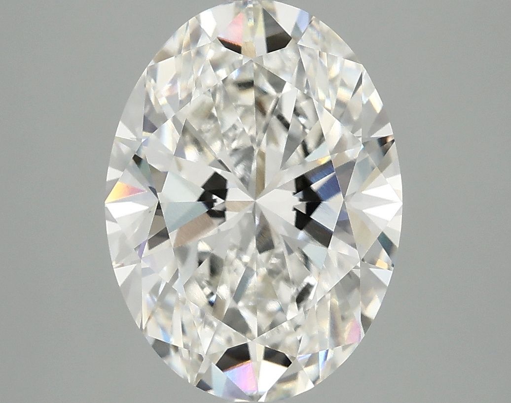 3.95 ct. oval Lab Grown Diamond front image