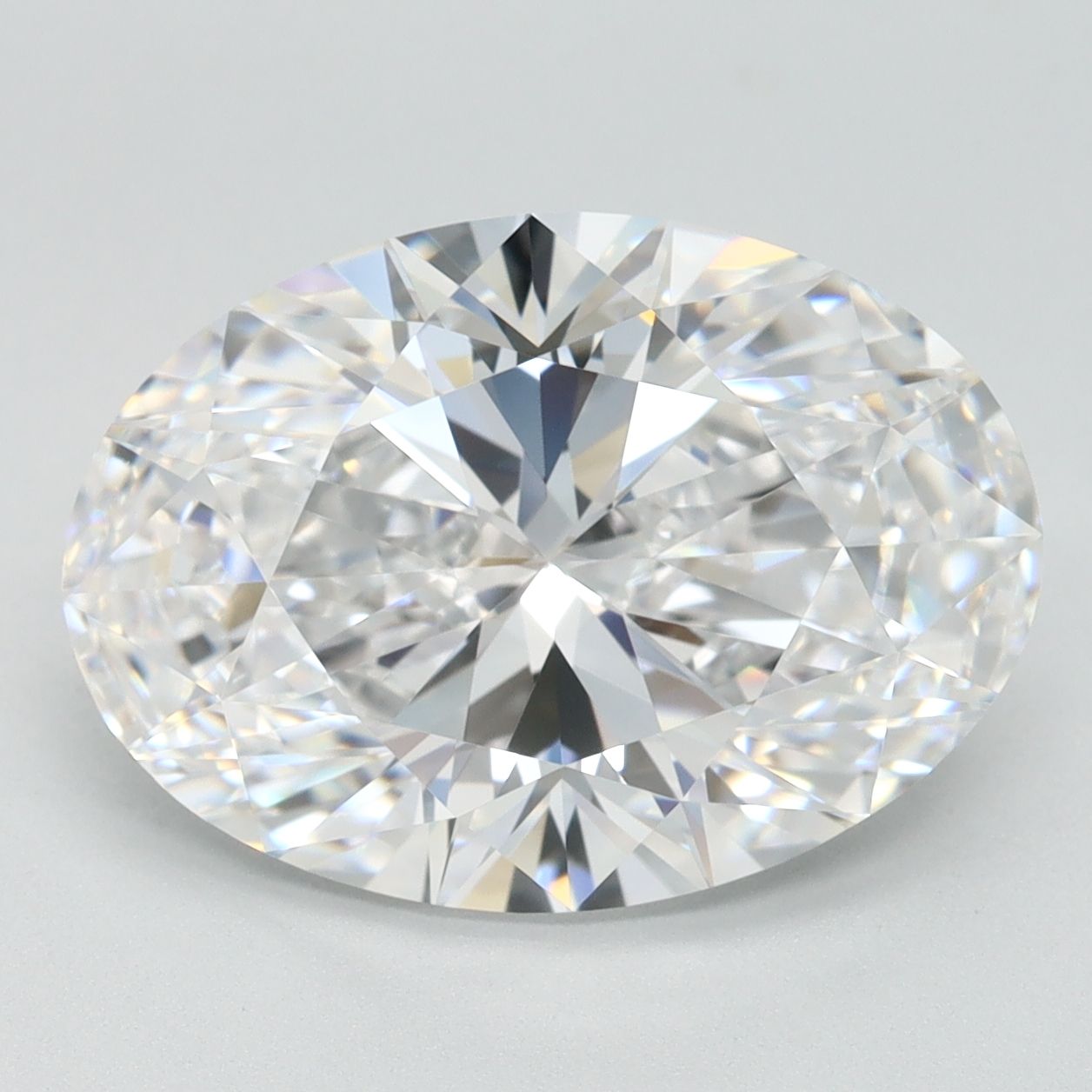 4.50 ct. oval Lab Grown Diamond front image