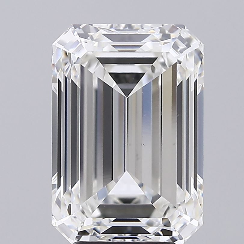 5.06 ct. emerald Lab Grown Diamond front image