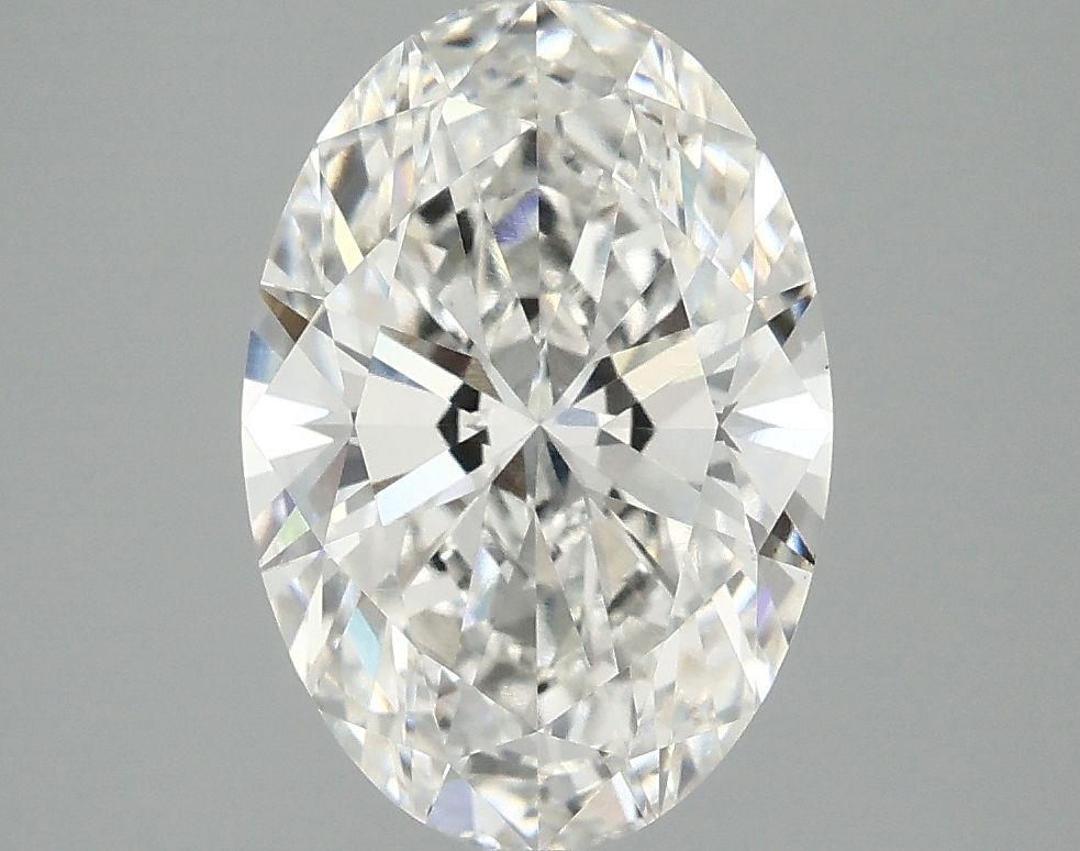 2.82 ct. oval Lab Grown Diamond front image