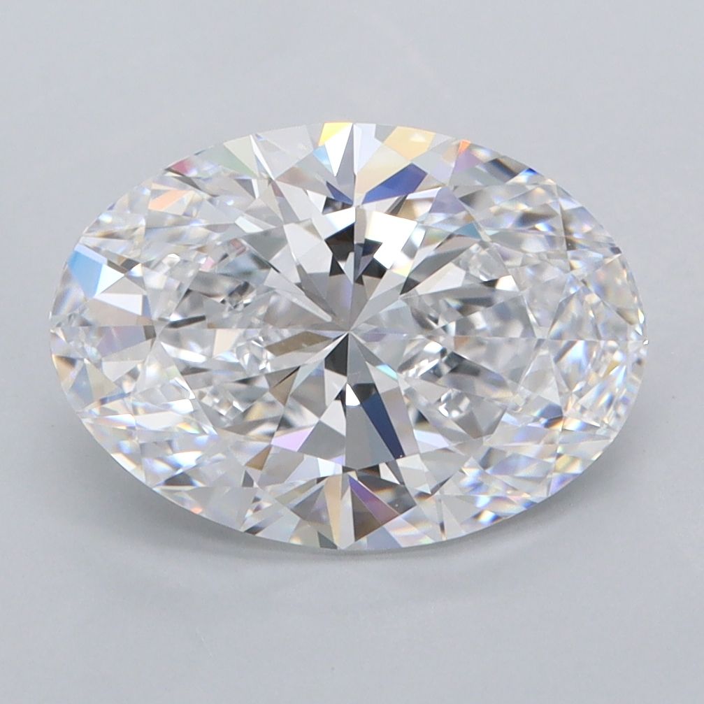 3.12 ct. oval Lab Grown Diamond front image