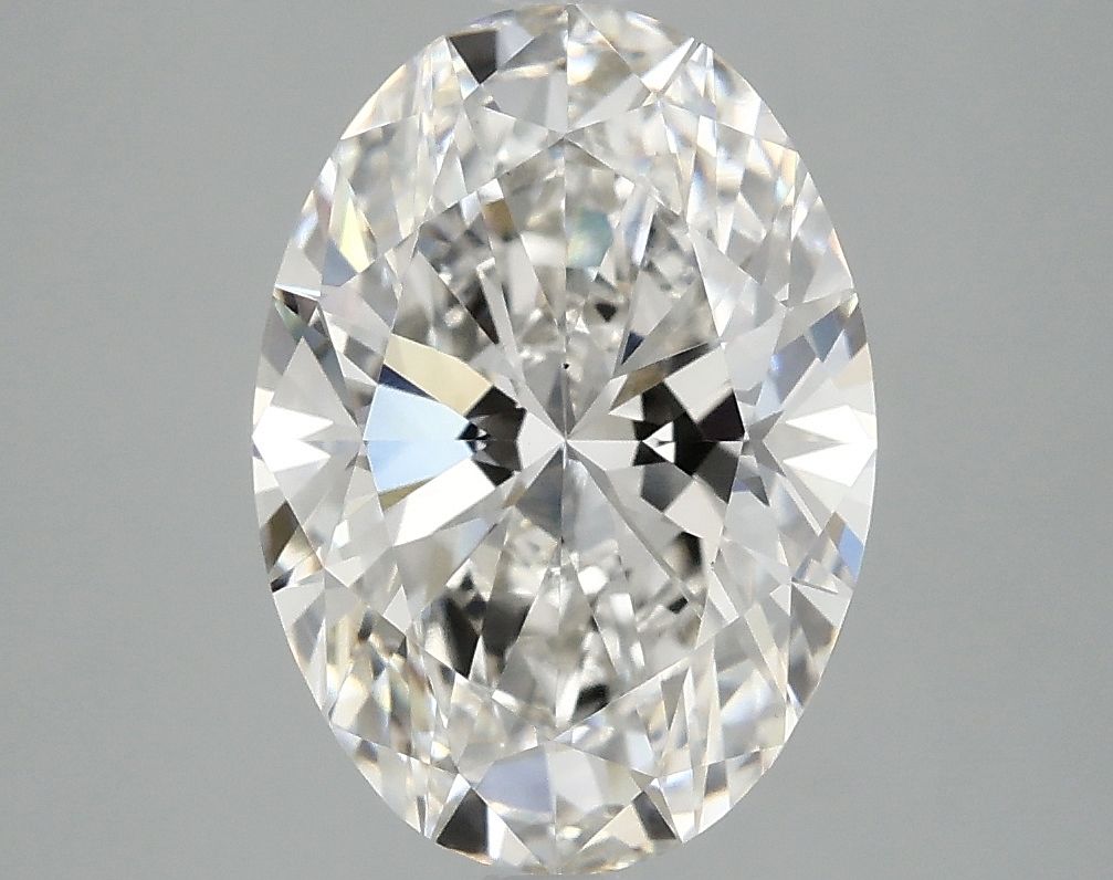 3.02 ct. oval Lab Grown Diamond front image