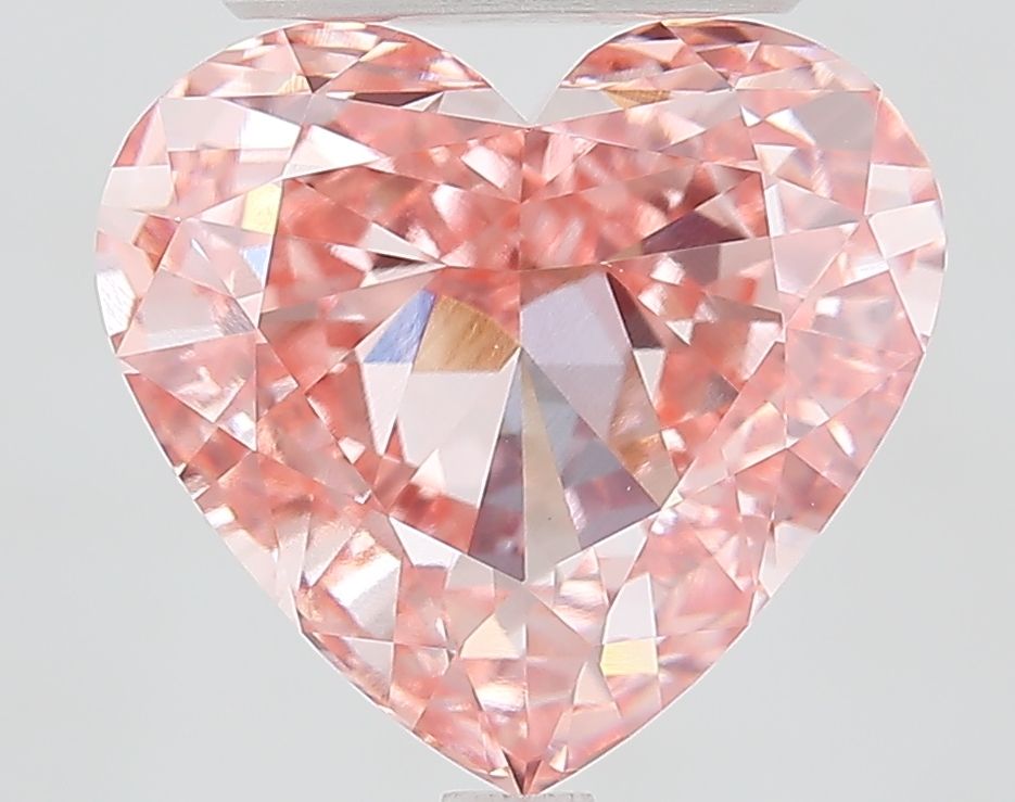 6.02 ct. heart Lab Grown Diamond front image
