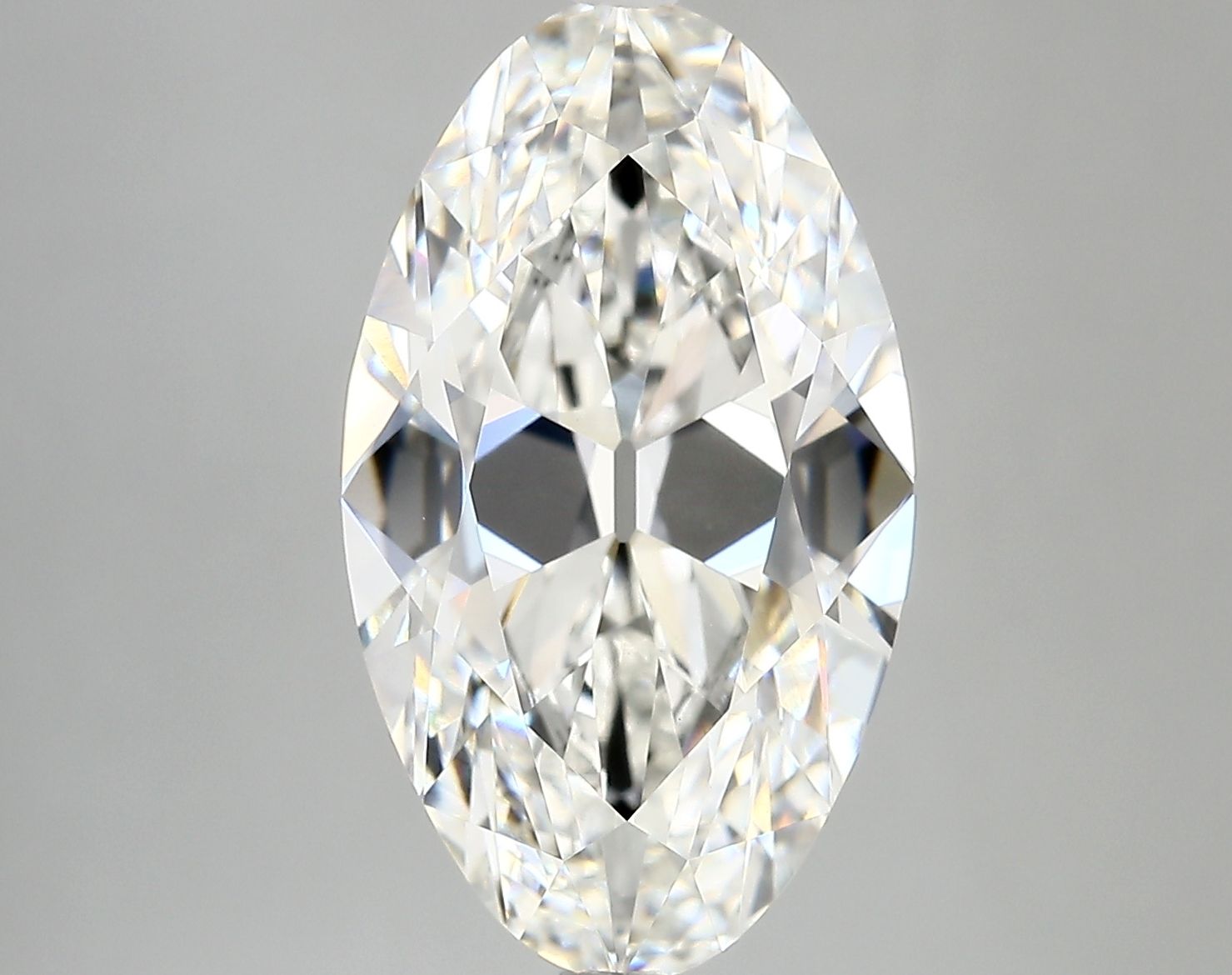 6.49 ct. oval Lab Grown Diamond front image