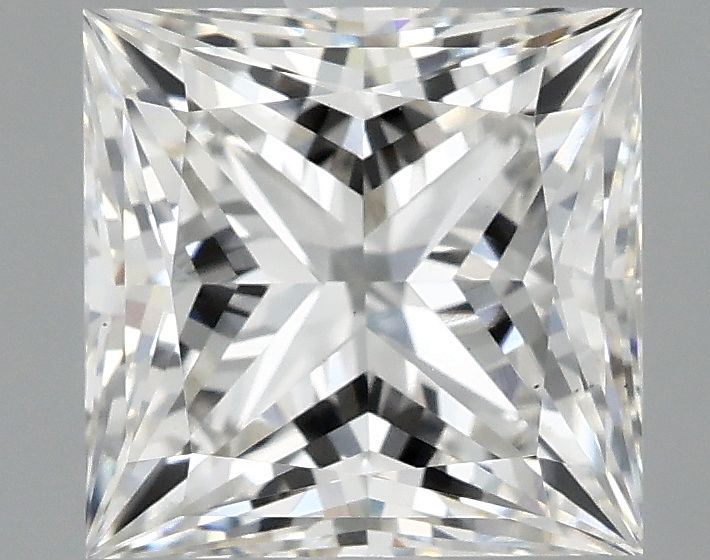 1.84 ct. princess Lab Grown Diamond front image