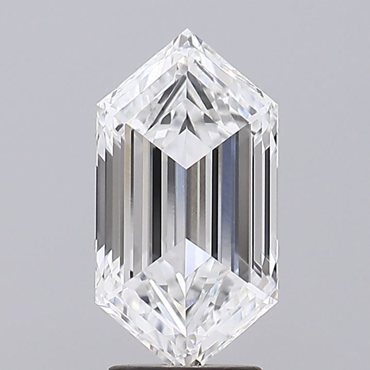 3.29 ct lab-grown Hexagonal Diamond