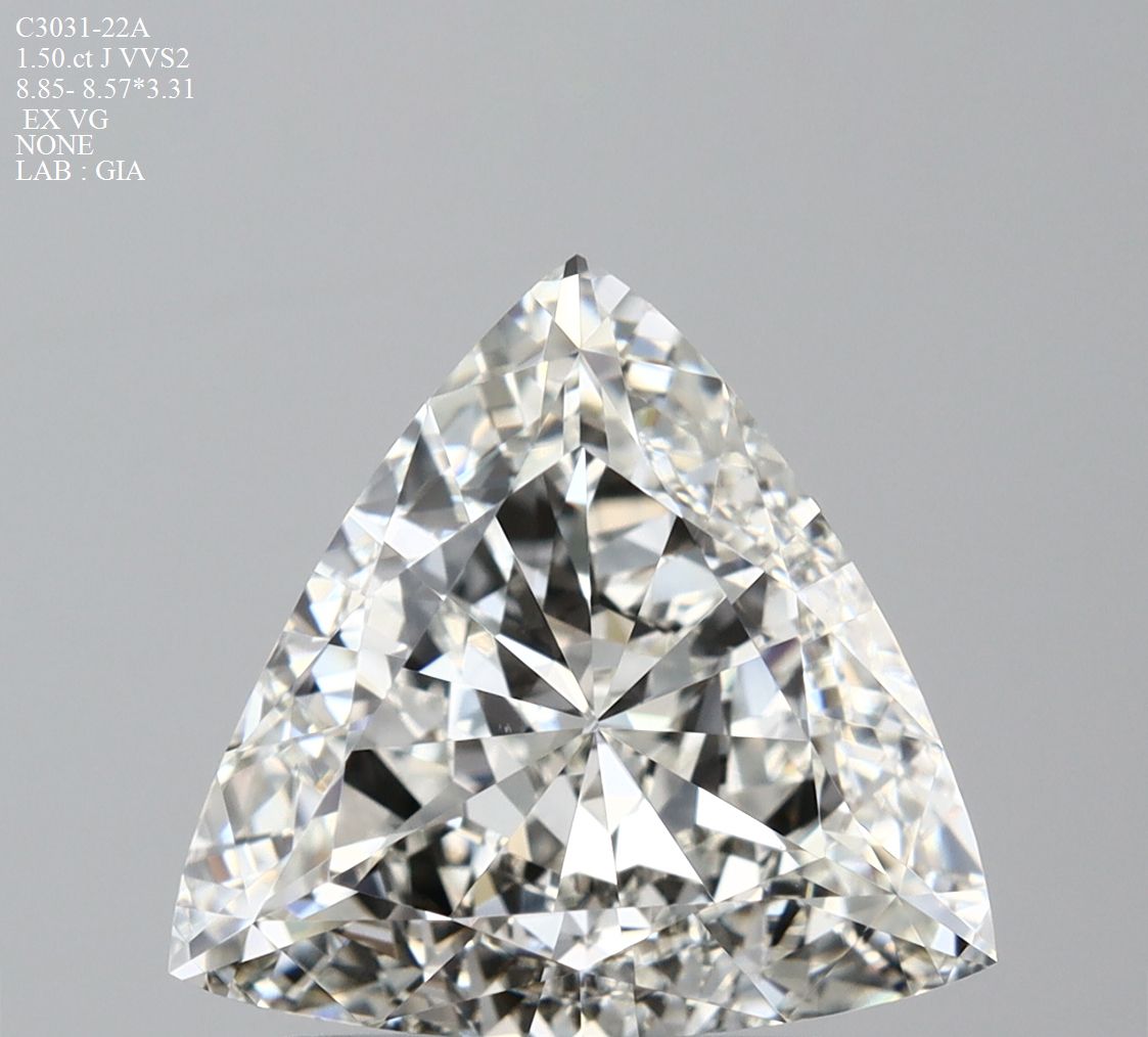 1.5 ct Triangular Diamond