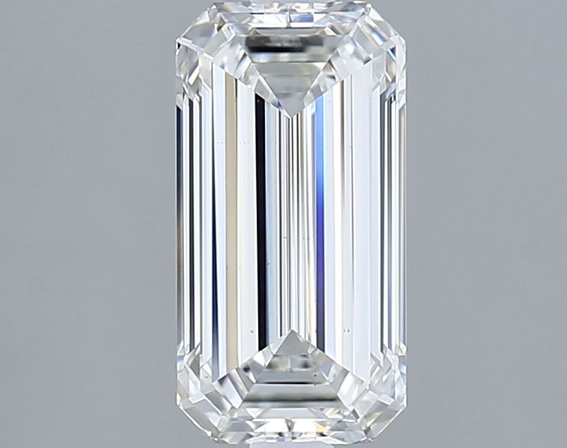 2.10 ct. emerald Lab Grown Diamond front image