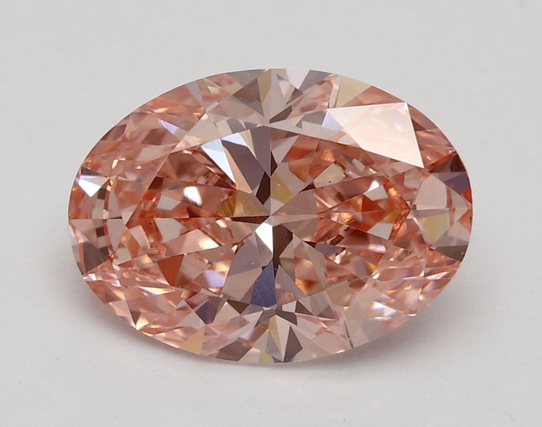 2.01 ct. oval Lab Grown Diamond front image