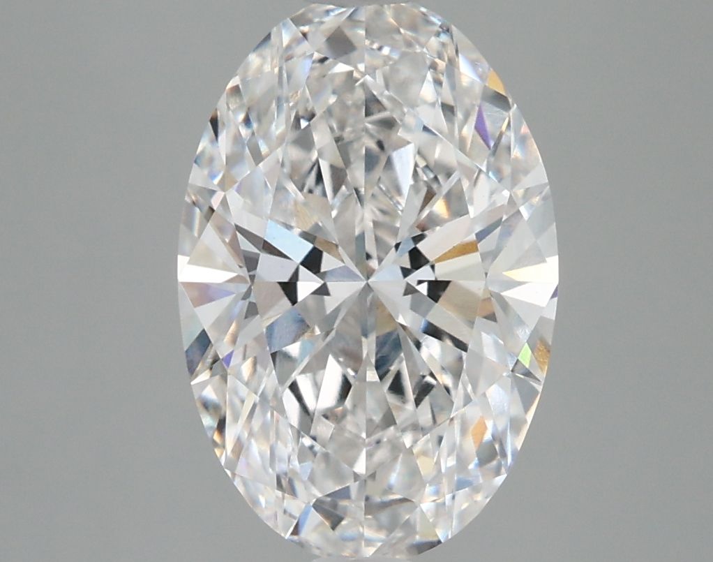 3.06 ct. oval Lab Grown Diamond front image