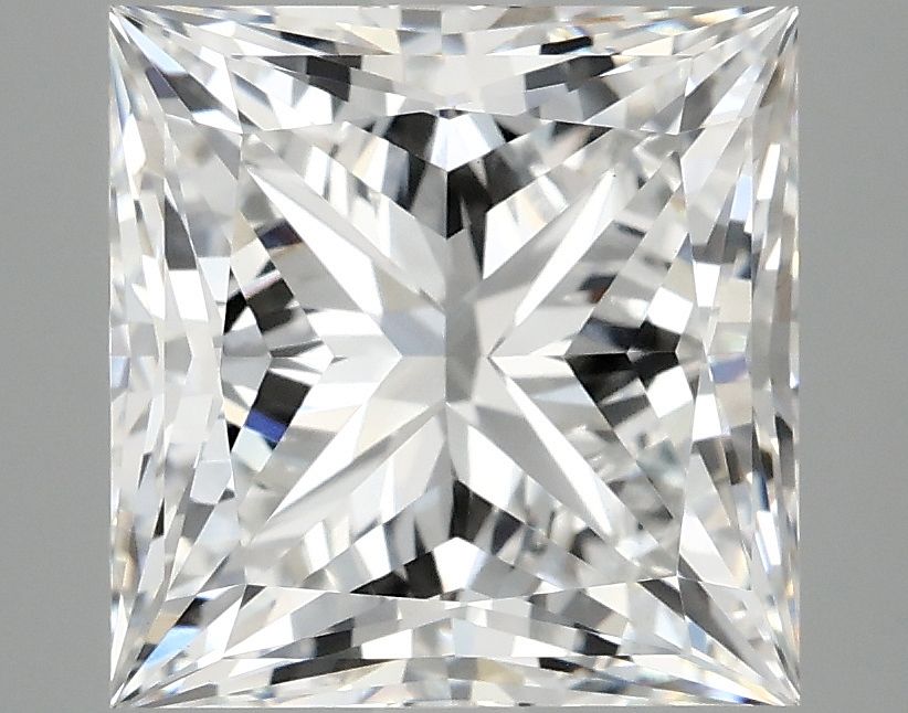 5.10 ct. princess Lab Grown Diamond front image